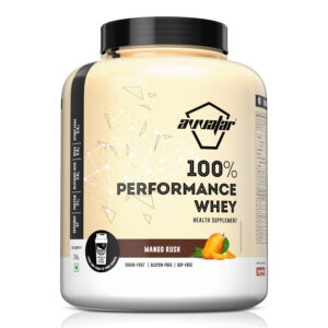 Avvatar 100% Performance Whey | Mango Rush Flavour