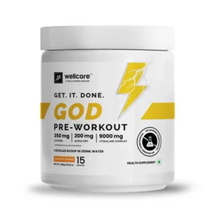 Wellcore - God Mode Pre Workout Supplement